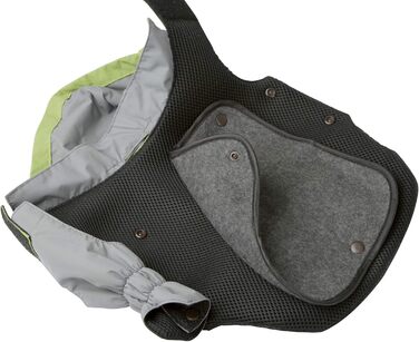 Пальто для собак Kerbl Pet Outdoor Vancouver, зелено-сіре, 35 см