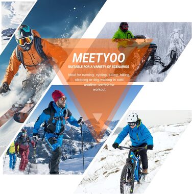 Термобілизна MEETYOO для чоловіків, 1/3 шт., функціональна білизна, лижна білизна, зимовий комплект термобілизни, тепла, м&39яка, дихаюча, для чоловіків, спортивна, чорний сірий синій, розмір L