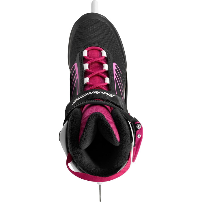 Жіночі коньки Rollerblade Bladerunner Ice by Igniter XT, чорний/зимовий зелений/фуксія, розмір 41 (UK 7.5 / US 9.5)