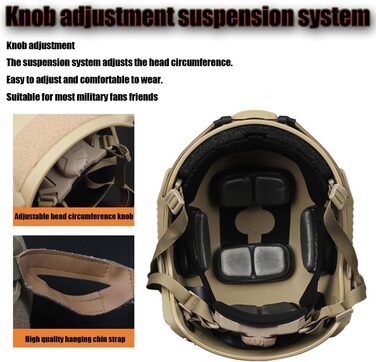 Тактичний військовий шолом для пейнтболу CS-Fast Airsoft гарнітура для зв&39язку з шумозаглушенням Pickup Набір для тренувань Fast Tactical (колір T)