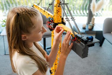 Радіокерований конструктор fischertechnik Liebherr High-Top EC-H Kran для дітей від 10 років