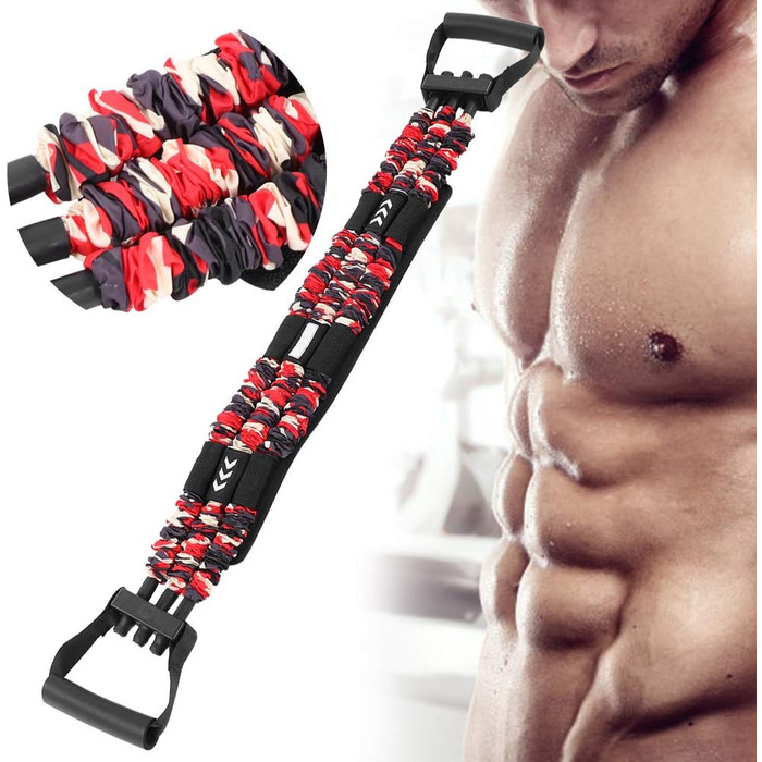 Лавка для еспандера для грудей, віджимання, жим від грудей, фітнес-обладнання для ефективного тренування м&39язів грудей, ротація