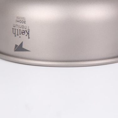 Титанові миски для кемпінгу Keith, 300 мл - 900 мл, для кемпінгу та активного відпочинку, 500 мл