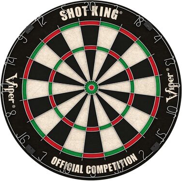 Набір мішені для дартсу Shot King (безскобне "яблучко" та обертове кільце)