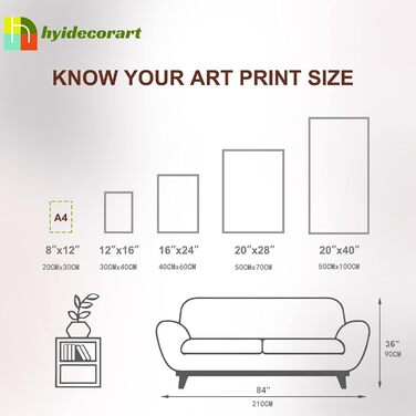 Туманний ліс Картини, полотно ліс і птахи в тумані Сучасне мистецтво Друк на стіні Прикраса стін Настінні фрески Вітальня Спальня