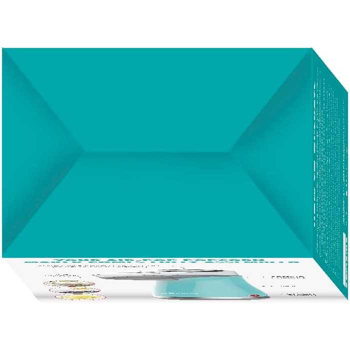 Машина для приготування попкорну, Машини для приготування попкорну, Електрична машина для приготування попкорну, 1200 Вт, включаючи дозуючу ложку, Попкорн готовий за 2 хвилини, Домашній кінотеатр, Серія (синій)