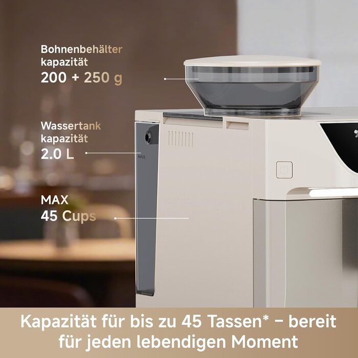 Кавомашина Dreame Ecceluxe Master з функцією Cold Brew одним натисканням