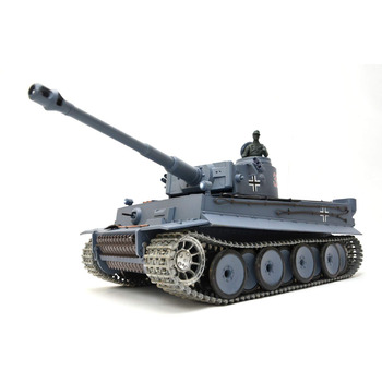Радіокерований танк Panzer Тигр I Heng Long 116 з функцією стрільби, димом, звуком, сталевими шестернями, металевими гусеницями та колесами 2.4Ghz V7.0 PRO з RRZ Professional