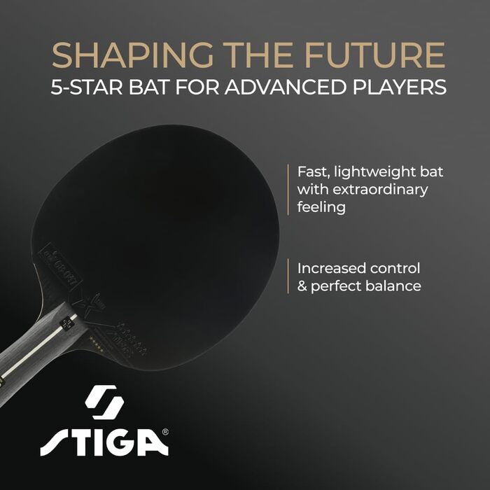 Тенісна ракетка STIGA Pro Carbon — для досвідчених атакуючих гравців