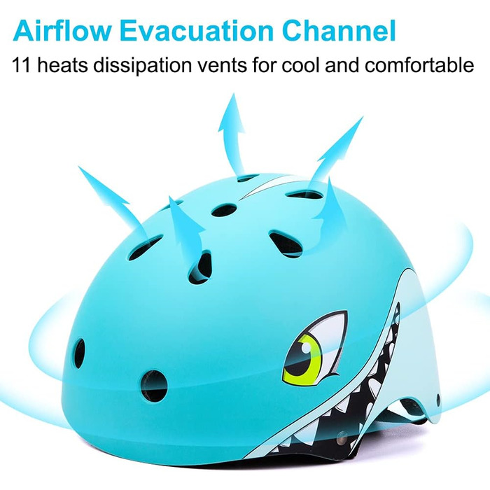 Дитячий шолом XIAPIA 2-5 років легкий велосипедний шолом регульований шолом для фігуристів для балансу велосипеда мотоцикл, дитячи