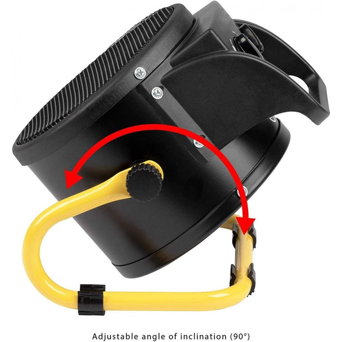 Генератор гарячого повітря Stak STH2000W потужністю 2 кВт. Керамічна технологія для швидшого нагрівання. 2 швидкості, із запобіжним термостатом та функцією вентилятора. Кабель 140 см, 2 Вт, чорний