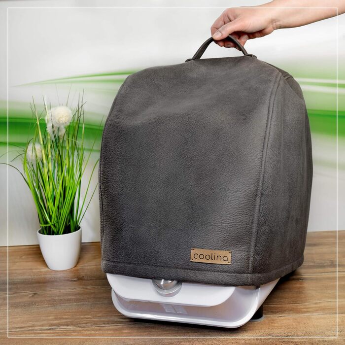 Худі coolina в кольорі антрацит - захисний чохол, що підходить для Monsieur Cuisine Connect (MCC) і Smart (MCS)