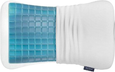 Анатомічна подушка для шиї Technogel Pixel (66 см x 40 см, 11), TG-PIL-EC11, біла