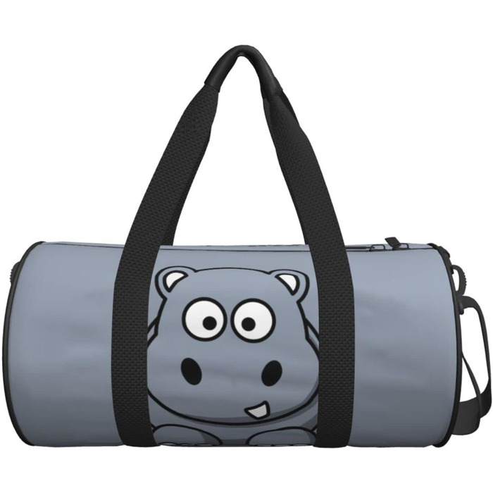 Дорожня сумка-мішок Веселий Бегемот, спортивна сумка для чоловіків та жінок, сумка для подорожей