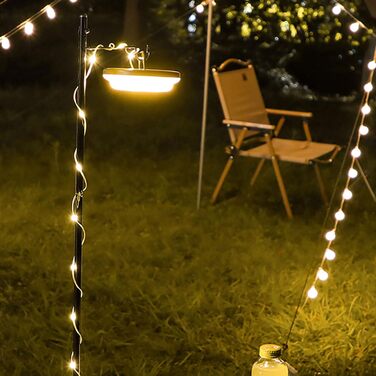 Кемпінговий ліхтар Zeltlicht - Латерненцельтліхтер - Яскравий ліхтар для намету, портативний водонепроникний світлодіодний ліхтар, незамінний для активного відпочинку.