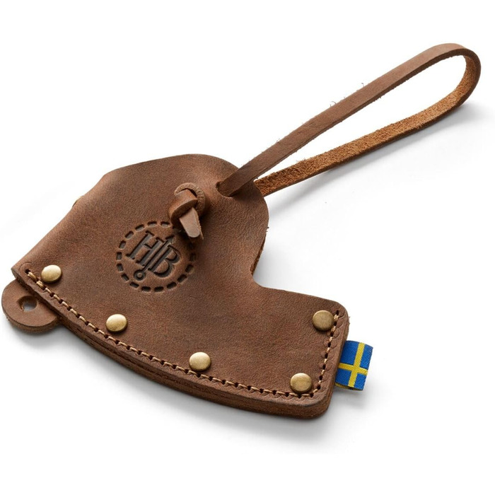 Сокира кувалда EKELUND 510мм Hultafors Виготовлена в Швеції 1210г Преміальна сокира з ручкою з гікорі Скандинавська заточка У комплекті шкіряний захист леза 841710