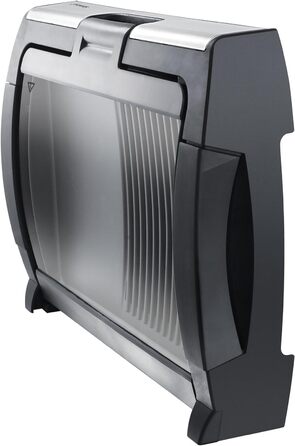 Настільний гриль Steba BBQ зі скляною кришкою, велика поверхня гриля 29,0 x 40,0 см, гаряча зона, індикатор контролю температури,