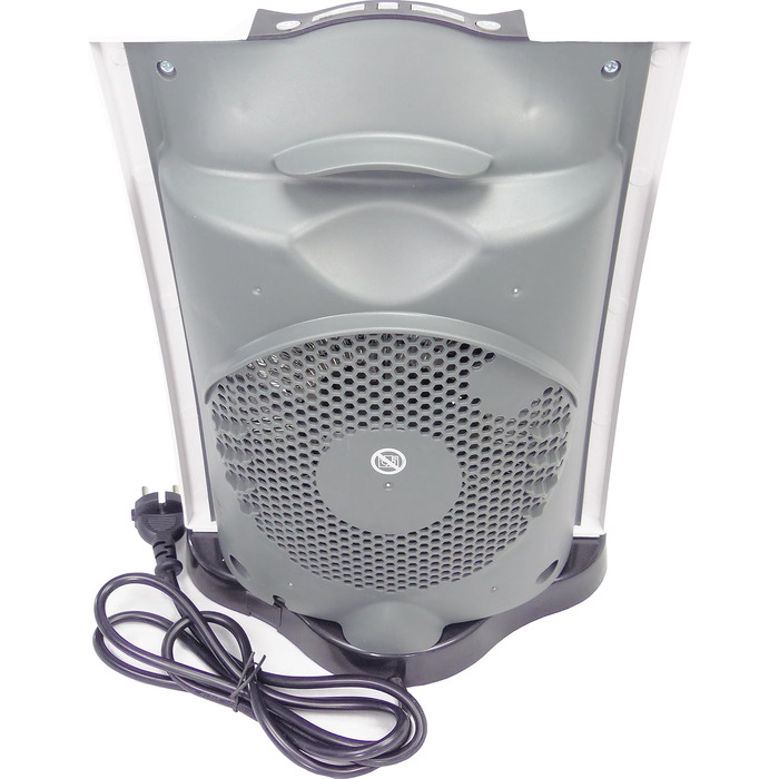 Тепловентилятор Aktobis, електричний обігрівач, обігрівач для ванної кімнати, обігрівач для вологих приміщень WDH-E20 (2 кВт) IP21 2 кВт / IP21 (вологі приміщення)