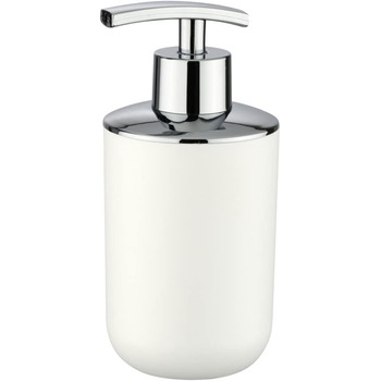 Дозатор для мила WENKO Mod. Brasil, багаторазовий дозатор для мила для ванної та кухні, виготовлений з ударостійкого пластику, без