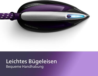 Парова прасувальна станція Philips PerfectCare Elite Plus - 2700 Вт, подача пари 550 г, тиск 7,7 бар, технологія OptimalTEMP, резе