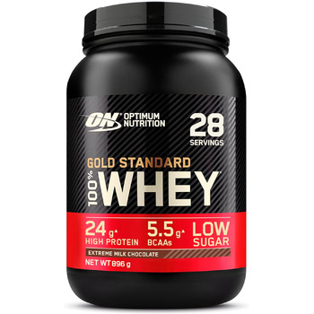 Протеїновий порошок Optimum Nutrition Gold Standard 100, смак надзвичайно молочного шоколаду, 896 г, 28 порцій