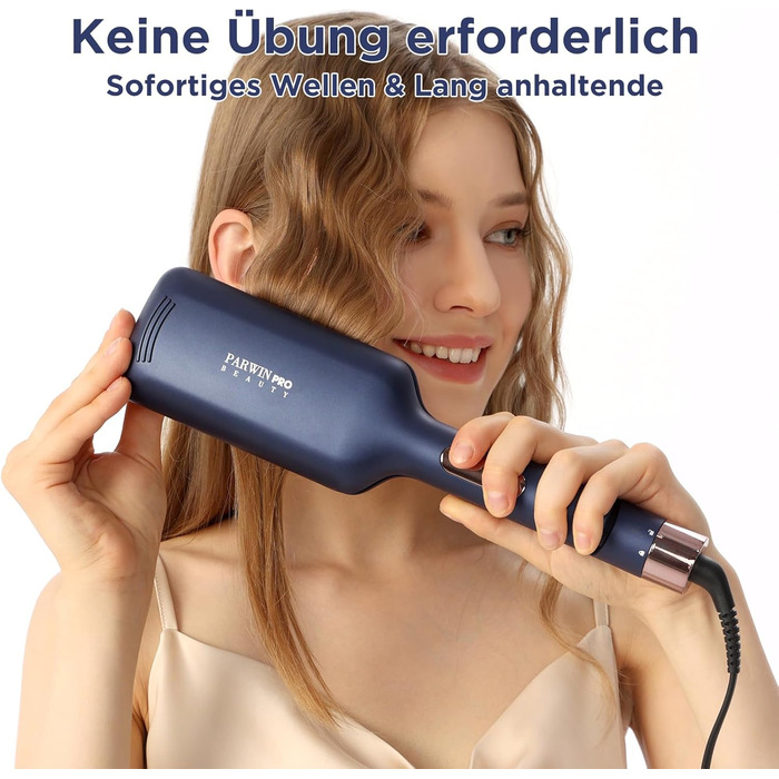 Стовбури русалки для волосся, плойка для великих локонів 32 мм, бігуді PARWIN PRO BEAUTY -Hair Curler, стайлер для завивки волосся