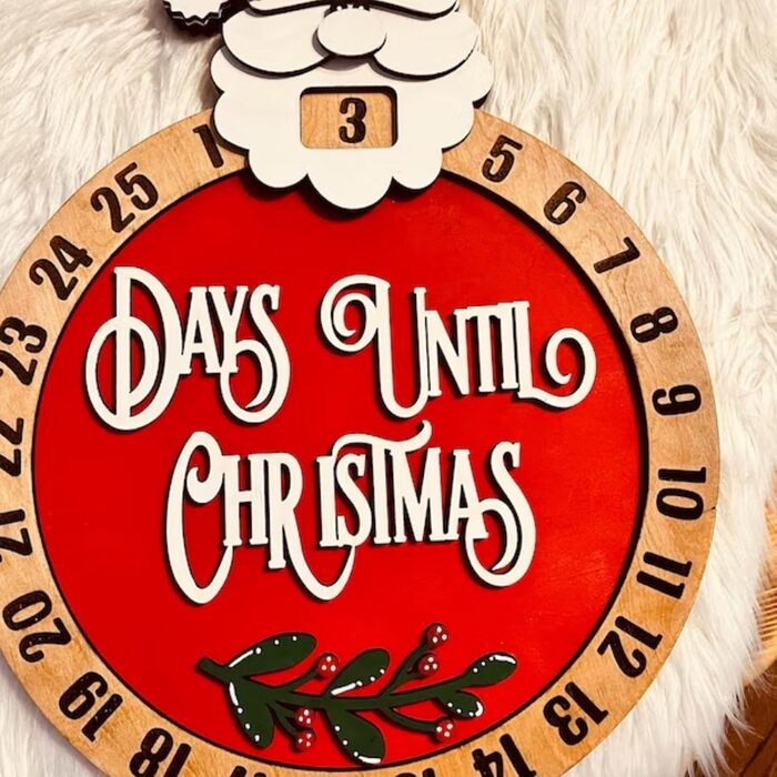 Прикраса різдвяного календаря декор на різдво X-Institute