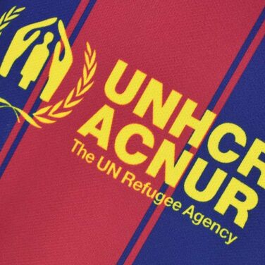 Футболка першої команди ФК Барселона 2025/26, офіційна репліка XXL, синій/бордовий