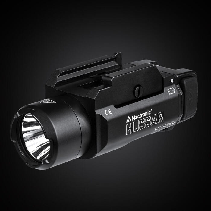 Ліхтар тактичний Mactronic Hussar (1050 Lm) Gun Mount (THG0010)