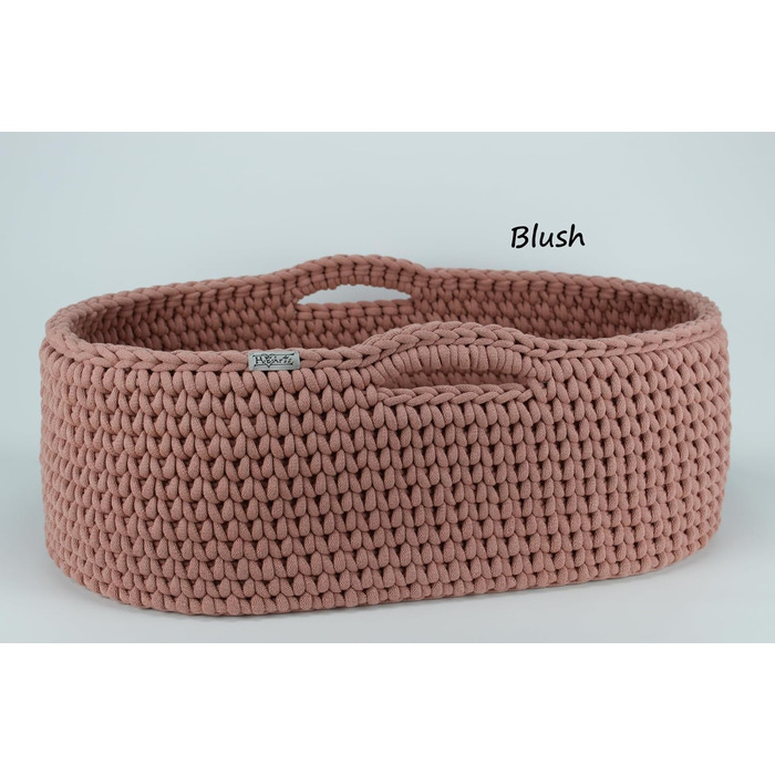 Кошик Moses для малюків, в&39язаний гачком, ексклюзивний дитячий кошик ручної роботи, мобільне дитяче ліжечко для новонароджених, вибір кольорів від 199.00