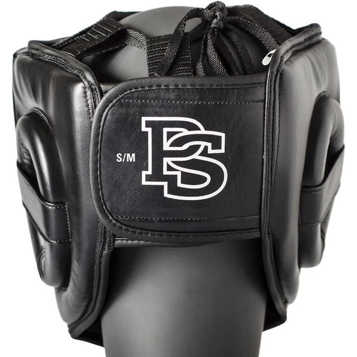 Шолом Paffen Sport FIT для тренувань з боксу, кікбоксингу, муай-тай тощо, розмір M/L чорний/білий