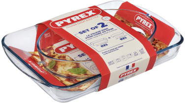 Набір форм для запікання Pyrex, 2 предмети (7054283)