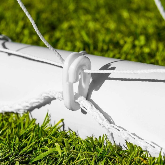 Футбольні ворота FORZA 1,8 м x 1,2 м Всепогодні ворота Forza з ПВХ для дітей та дорослих Міцні футбольні ворота для саду та тренувань Додатково чохол для мішеней, м&39яч та сумка для перенесення 1-х воріт