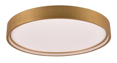 Стельовий LED-світильник Trio Leuchten Doha 641310208, матова латунь, акрил, LED 29 Вт