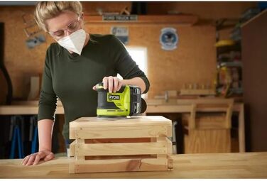 Довільна орбітальна шліфувальна машина Ryobi One, 18 В, 12,7 см