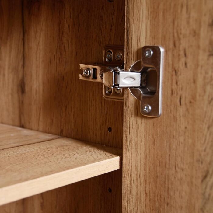 Набір вішалок AXUTL з 4 гачками для одягу, дзеркалом, тумбою для взуття, настінною вішалкою, верхньою полицею, лавкою для вішалки