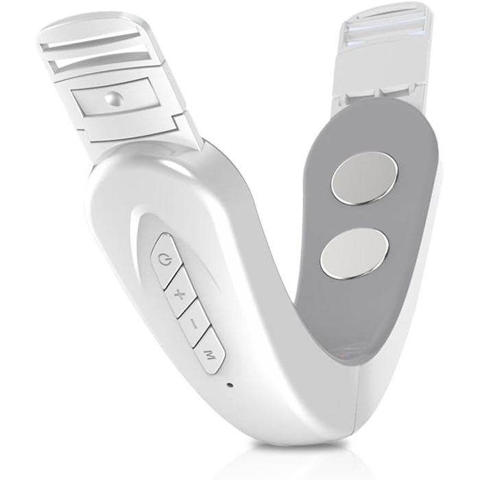 Електричний V вимірювач краси обличчя, масажер для обличчя EMS, пристрій для формування обличчя V, масажер для обличчя проти подвійного підборіддя, масажер для формування обличчя V, пристрій для підтяжки обличчя V, тренажер для підборіддя електричний