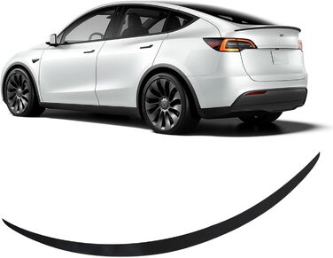 Підходить для Tesla Model Y Спойлер Оригінальний задній спойлер Wing Lip Matte Black на 2020 2021 2022 Аксесуари Tesla Model Y матовий чорний