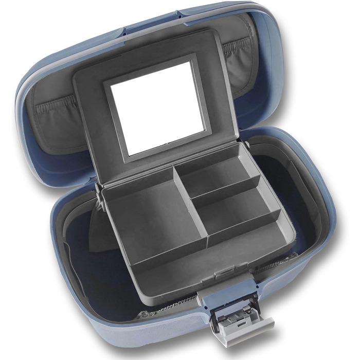 Легка косметичка, 36 см Синя (лазурна)