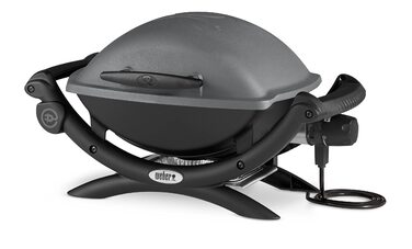 Електричний гриль Weber Q 1400, 43 x 32 см, без підставки