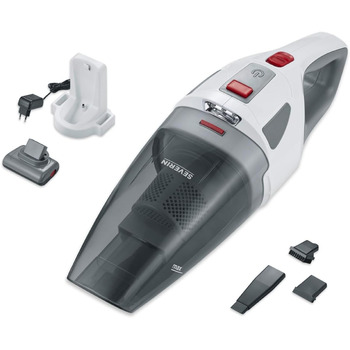 Акумуляторний ручний пилосос SEVERIN 4 в 1, акумуляторний пилосос для вологого та сухого прибирання автокрісел, ручний пилосос для