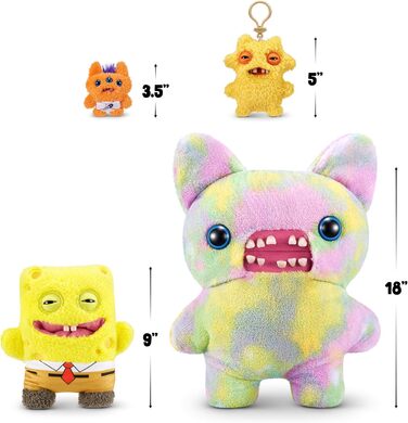 Плюшева іграшка FUGGLER x Губка Боб, Губка Боб, 23 см