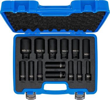 Набір головок торцевих з фіксатором Gear Lock 12,5 мм (1/2) SW 10 - 32 мм 14 предметів, 5209