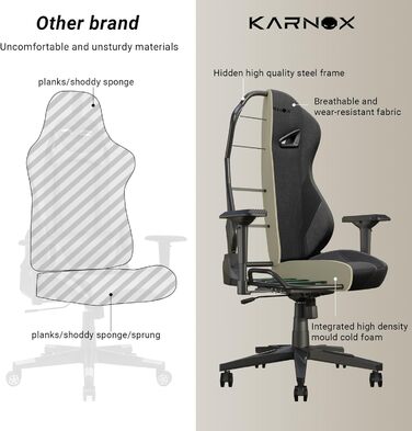 Ергономічне ігрове крісло з тканини для дорослих, офісне крісло з високою спинкою, ігрове крісло для високих та сильних людей з підголівником та поперековою опорою, гоночний стиль, кут нахилу 155 з фіксацією кута