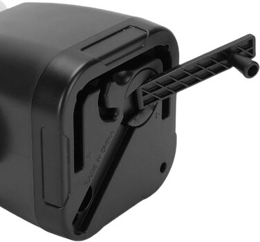 Ліхтар для кемпінгу з ручним керуванням ємністю 6000 мАг, водонепроникний, акумуляторний, подвійний світлодіодний ліхтар IPX7, портативний зарядний пристрій, 22 години роботи, аварійне освітлення для кемпінгу, (ЧОРНИЙ) Чорний