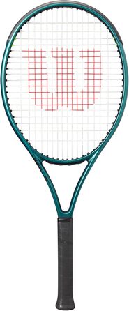 Тенісна ракетка Wilson Blade 26 V9, зелена, зі струнами, 255 г, L, 26 дюймів
