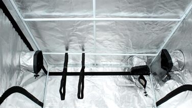 Тент для вирощування Growzelt 120x120x200 см Обладнання для вирощування в приміщенні