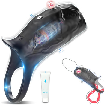 Ерекційне кільце для чоловіків з 9 режимами вібрації