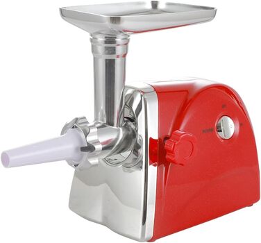 М'ясорубка електрична Червона 2800 Вт Електрична м'ясорубка М'ясорубка з нержавіючої сталі М'ясний фарш Ковбасна машина М'ясорубка