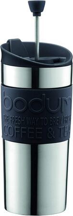 Кавоварка Bodum TRAVEL PRESS (система френч-прес, з подвійними стінками, 0,35 літра) чорна